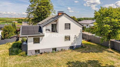Außenansicht Drohne 10 - 7 Zimmer Einfamilienhaus in Hünfelden-Dauborn