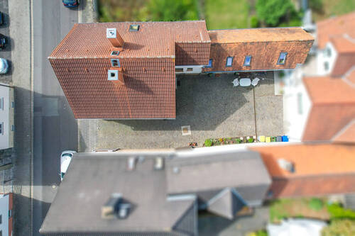 Draufsicht Grundstück - 8 Zimmer Mehrfamilienhaus, Wohnhaus zum Kaufen in Rodgau