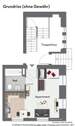 Grundriss - 1 Zimmer Etagenwohnung zum Kaufen in Karlsruhe