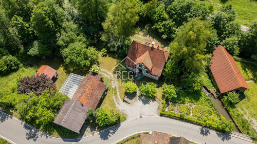 Ansicht von oben - 6 Zimmer Einfamilienhaus zum Kaufen in Mainhardt