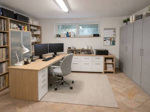 Hobbyraum UG visualisiert - 