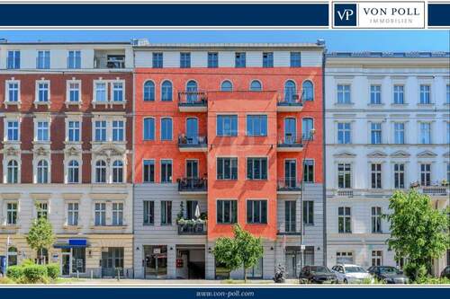 Titel - Wohntraum im EG: 2-Zimmer mit Loft-Charakter, Terrasse & Tiefgarage in Toplage Prenzlauer Berg