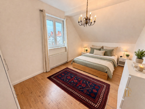 Schlafzimmer - 2 Zimmer Etagenwohnung zur Miete in München