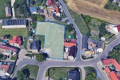 Lageplan Luftbild 2 - Grundstück in Markranstädt