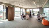 Flexrate - 6 Tage pro Monat im Space arbeiten - Teambüro für 4 im DockDrei Mannheim am Kanal - flexibel, möbliert, 247