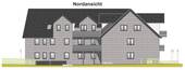Nodansicht - Neubau! Erdgeschoss-Wohnung mit Terrasse, Garten, Tiefgarage und Aufzug in Rhade_A2524