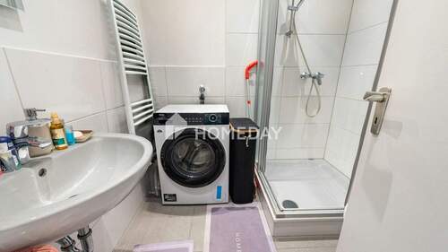 Badezimmer 1 - Etagenwohnung mit 20,00 m&sup2; in Düsseldorf (Wohnung 77) zum Kaufen