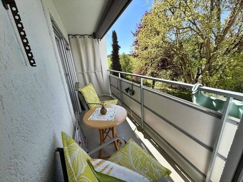 Balkon - 3 Zimmer Etagenwohnung zum Kaufen in Bad Waldsee