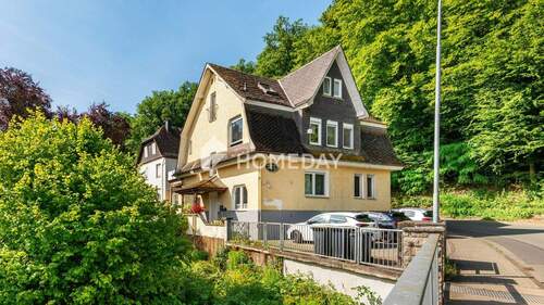 Außenansicht 1-1 - Individuelle Immobilie auf idyllischem Flussgrundstück - ideal für Eigennutzung, Vermietung, Gewerbe