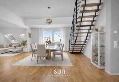 Essbereich mit Luftraum - Etagenwohnung mit 165,00 m&sup2; in Neu-Isenburg zum Kaufen