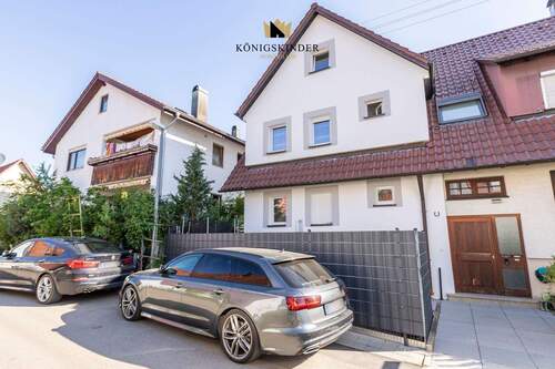 Außenansicht - 5 Zimmer Doppelhaushälfte zum Kaufen in Bissingen an der Teck