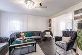 Wohnzimmer - Doppelhaushälfte mit 95,00 m&sup2; in Bissingen an der Teck zum Kaufen