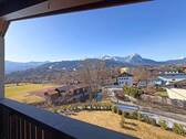 Süd-West Balkon mit Blick auf Alp-und Zugspitze - 