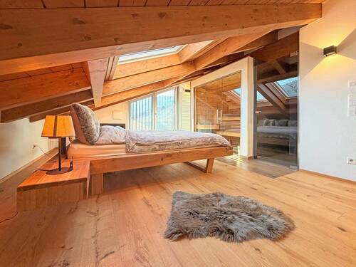 Schlafzimmer mit Sauna - 