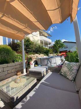 Sonnenterrasse mit Pool - Einfamilienhaus mit 210,00 m&sup2; in Höchst zum Kaufen