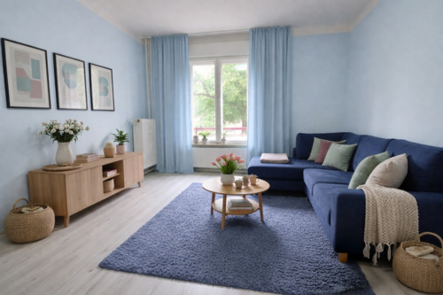 Unverbindliche Visualisierung - Sonniges 2-Zimmer-Juwel mit Balkon