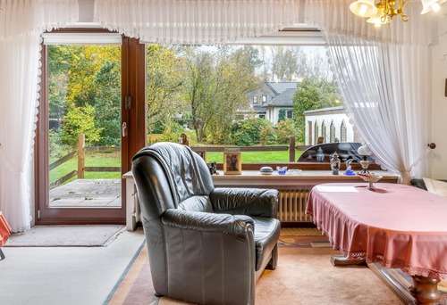 Blick auf die Terrasse - 