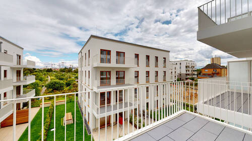 Balkon - 2 Zimmer Etagenwohnung in Frankfurt am Main