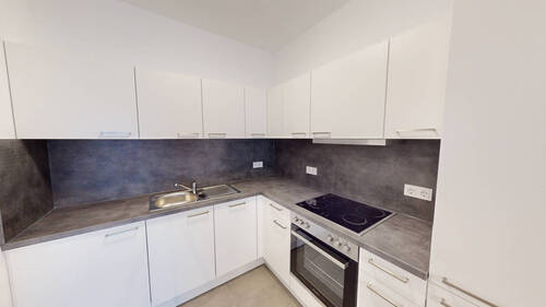 Küche - Etagenwohnung mit 50,00 m&sup2; in Frankfurt am Main zur Miete