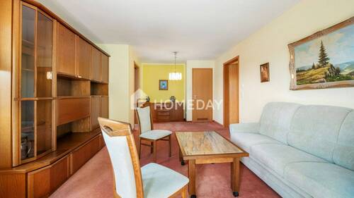 Wohnzimmer 2 - 2 Zimmer Etagenwohnung in Fischach