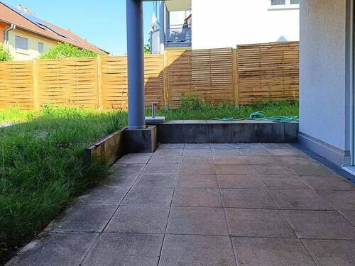Terrasse - 2 Zimmer Etagenwohnung zur Miete in Eppelheim