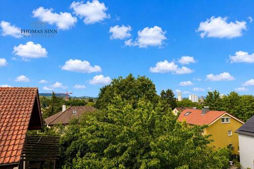 Ausblick vom Balkon - 