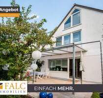 Ich bin ein liebevoll gepflegtes Zweifamilienhaus mit Herz, Vermietungsvorteil und Traumgarten - Schwaig bei Nürnberg Behringersdorf