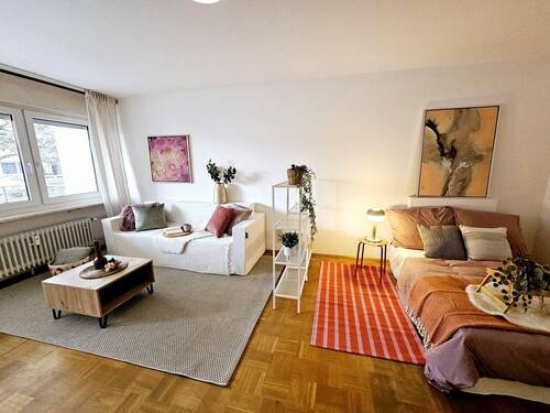 Wohnbereich - 1 Zimmer Etagenwohnung zum Kaufen in Konstanz