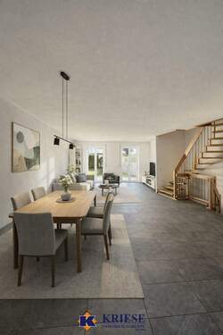 Beispielhafte Wohnzimmervisualisierung - 