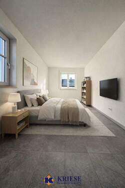 Beispielhafte Schlafzimmervisualisierung - 