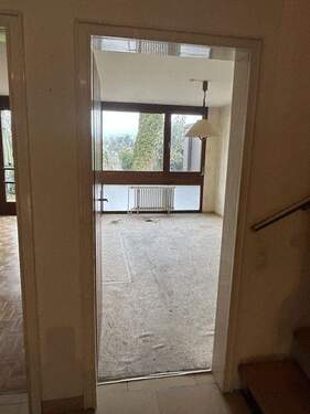 Blick vom Eingang ins Haus - 