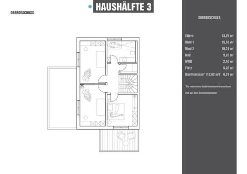 DHH03 OG - Doppelhaushälfte mit 144,00 m&sup2; in Tegernheim zum Kaufen