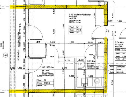 WE 5.2.png - 1 Zimmer Etagenwohnung zur Miete in Halle (Saale)