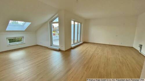 Wohnbereich - Wohnen über den Dächern von Dorfen - Dachterrasse nach Süden