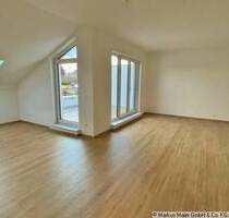 Wohnen über den Dächern von Dorfen - Dachterrasse nach Süden