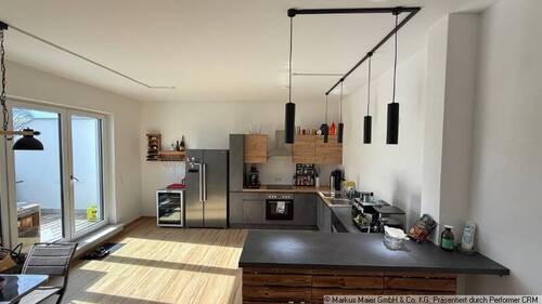 Einbauküche - 3 Zimmer Etagenwohnung zur Miete in Dorfen