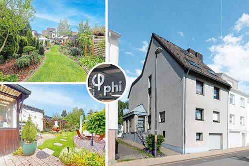 Immobilien-Grid-XY828-04 - PHI AACHEN - Gepflegtes Familienglück mit schön angelegtem Garten und Garage in Eilendorf!
