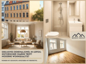 Denkmalimmobilie - Schicke 4-Zimmer-Denkmalwohnung mit AfA & KfW Mitteln I Moderne Ausstattung I Zentral in Taucha