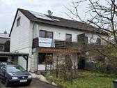 Außenansicht Haus aktuell - 6 Zimmer Doppelhaushälfte zum Kaufen in Röhrmoos