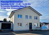 Bild Hauspräsentation - Neubau in Oberkirch-Zusenhofen: Neubau 2-Familienwohnhaus mit zwei Garage u. Geräteraum Besuchen Sie unseren 'Tag de...