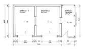 Grundriss Garagen - 