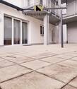 große Terrasse mit Überdachung - 