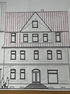 Ansicht - Mehrfamilienhaus mit Laden und Stellplätzen,Garagen Innenstadt