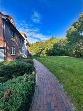 Gartenbereich - 3 Zimmer Etagenwohnung in Achim