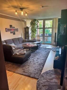 Wohnzimmer - Etagenwohnung mit 57,00 m² in Achim zum Kaufen