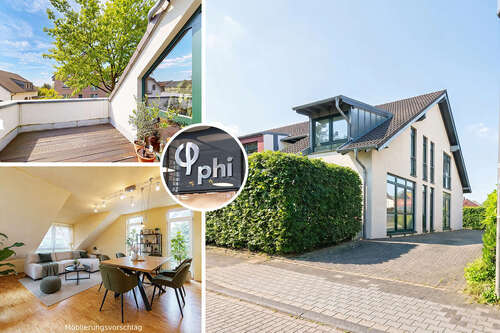 Immobilien-Grid-DQ054-02 - PHI AACHEN - Charmante Dachgeschosswohnung mit Terrasse in Aachen-Haaren!