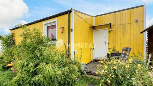 Außenansicht 2 - Ihr Rückzugsort im Grünen - Charmanter Bungalow mit 2,5 Zimmern auf Pachtgrundstück