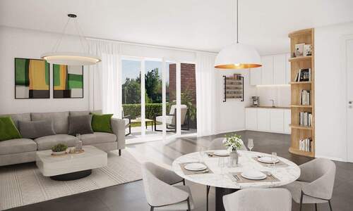 Raumidee Wohnraum/Küche - 