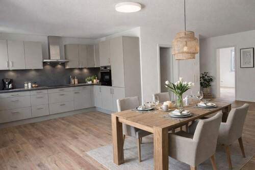 Kochen und Essen - Etagenwohnung mit 117,60 m&sup2; in Oberndorf am Neckar zur Miete
