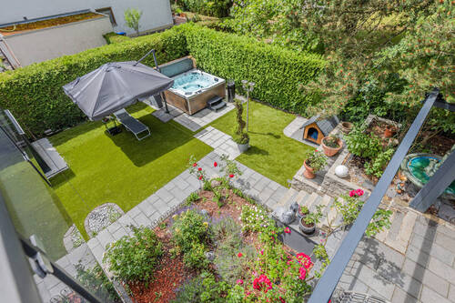 Blick vom Balkon - 